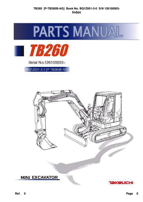 tb260 mini excavator|takeuchi tb260 parts diagram.